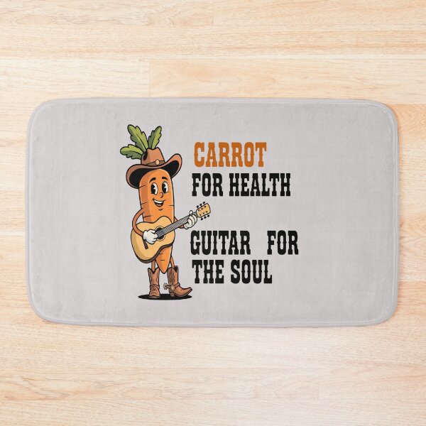 Item preview, Carrot Playing the Guitar - National Guitar Day designed and sold by Art-Arcade6.