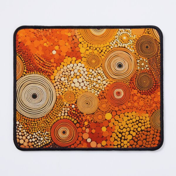 Item preview, Aboriginal Inspired Art - Circles on Earth designed and sold by GrinGalore.