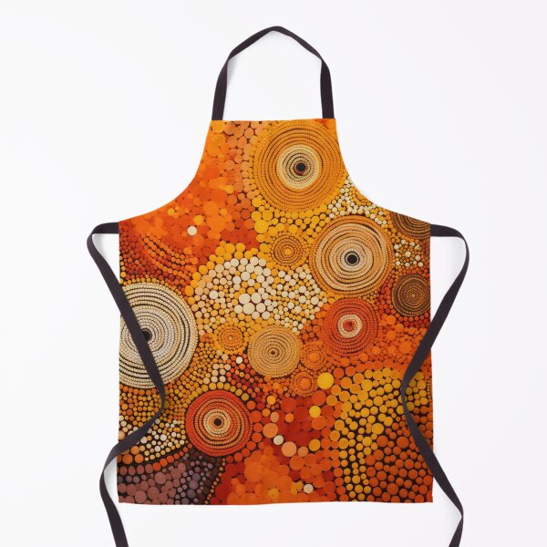 Item preview, Aboriginal Inspired Art - Circles on Earth designed and sold by GrinGalore.