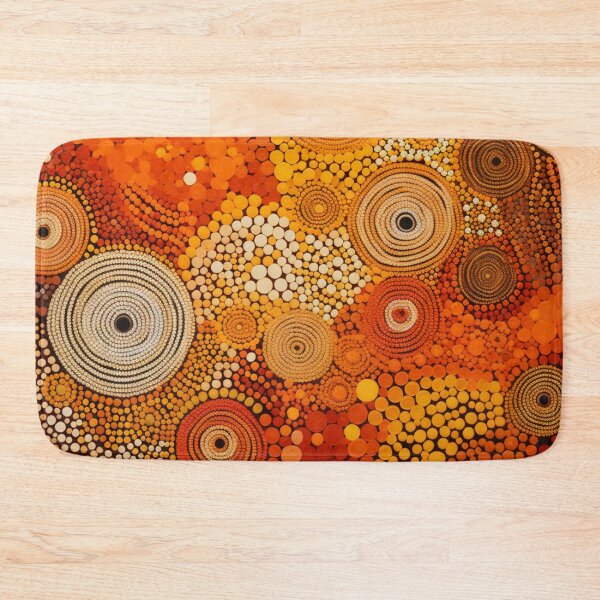 Item preview, Aboriginal Inspired Art - Circles on Earth designed and sold by GrinGalore.