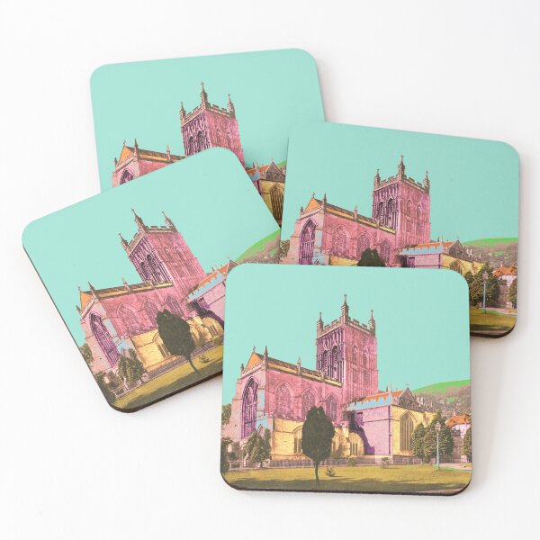 Item preview, Great Malvern Priory – Historic Church Pop Art Design designed and sold by Mauswohn.