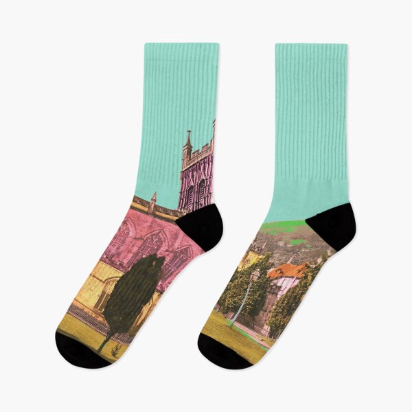 Item preview, Great Malvern Priory – Historic Church Pop Art Design designed and sold by Mauswohn.