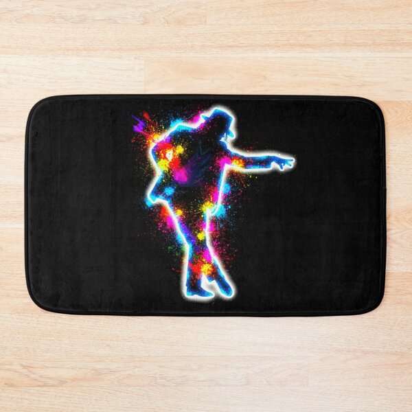 Item preview, Michael Jackson Neon Glow Dance King Splatter Art designed and sold by ExploreAura Studio.