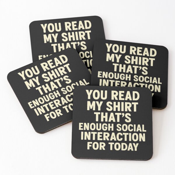 Item preview, Enough Social Interaction – Funny Introvert Shirt Quote Design designed and sold by Timeless Junction.