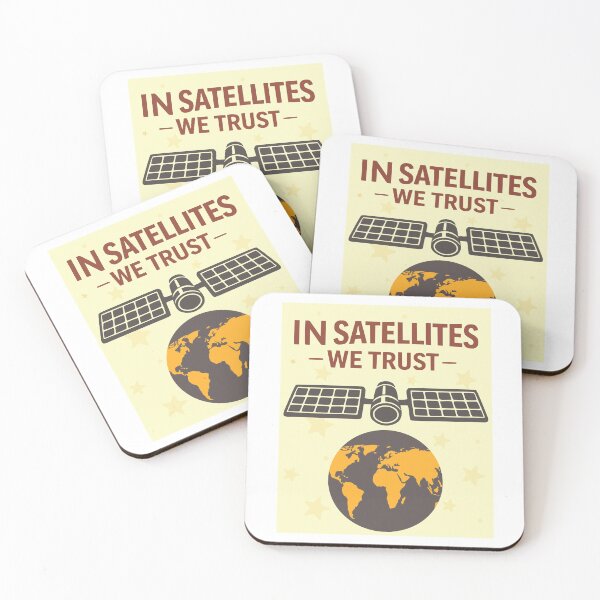 Item preview,  In Satellites We Trust designed and sold by CyclopsDesigns.