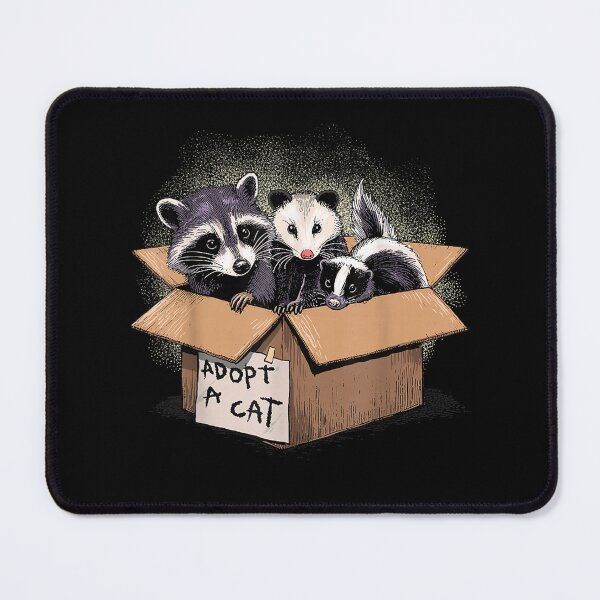 Item preview, Adopt A Cat Shirt Raccoon Opossum Skunk Adopt A Street Cat   , Opossum Gift For Mom Dad Kids designed and sold by Opossum GIFT ★★★★★.