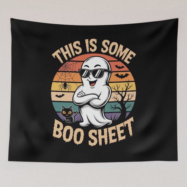 Item preview, This Is Some Boo Sheet designed and sold by flagylART.