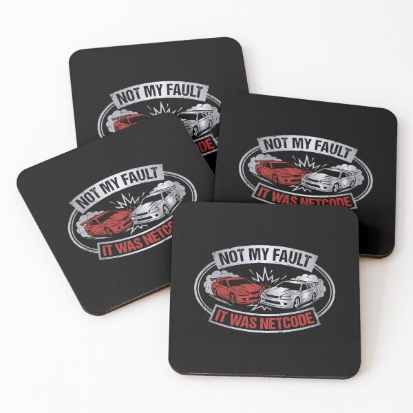 Item preview, Not My Fault It Was Netcode Funny Drift Car Crash Excuse designed and sold by Fenay Designs.
