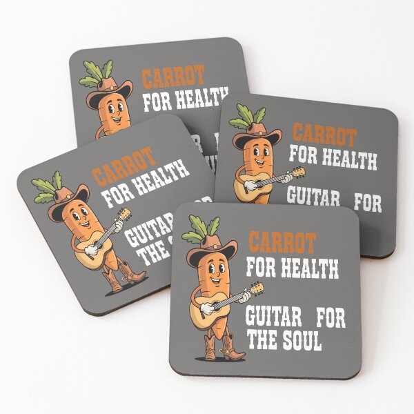 Item preview, Carrot Playing the Guitar - National Guitar Day designed and sold by Art-Arcade6.