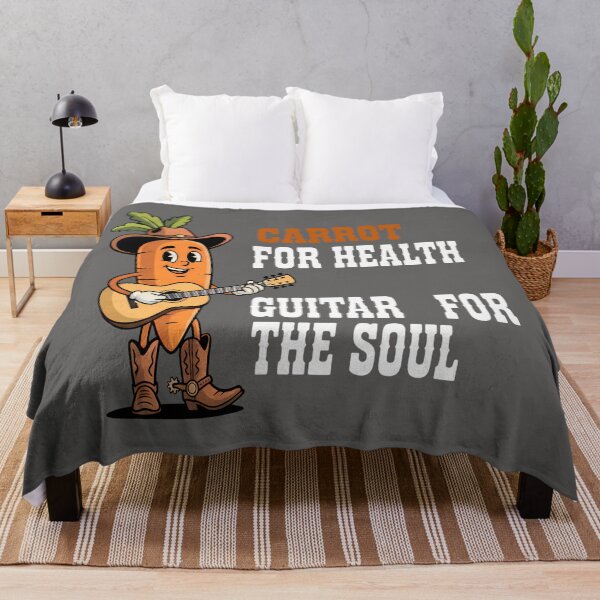 Item preview, Carrot Playing the Guitar - National Guitar Day designed and sold by Art-Arcade6.