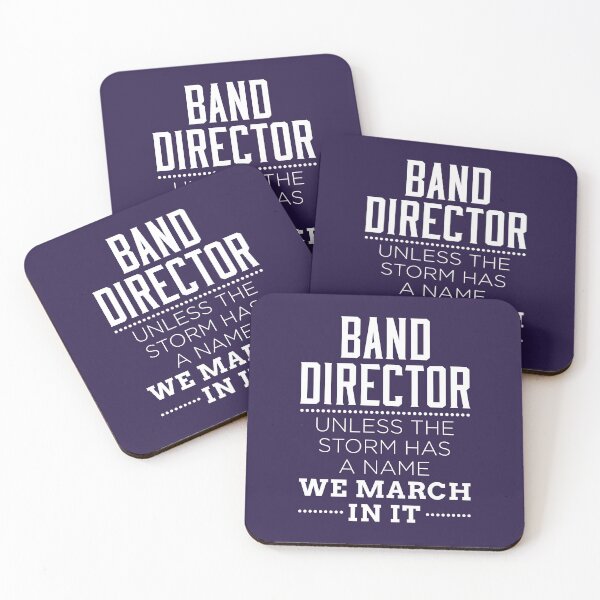 Item preview, Band Director Unless the Storm Has a Name We March In It designed and sold by jaygo.