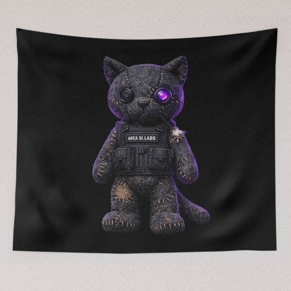 Item preview, Area 51 Labs: TACTICAL PLUSH - Panther Edition (Classified Specimen) designed and sold by AREA51.LABS.