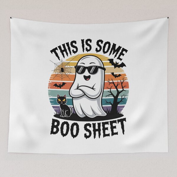 Item preview, This Is Some Boo Sheet designed and sold by flagylART.