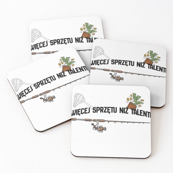 Item preview, Więcej sprzętu niż talentu – śmieszna koszulka wędkarska designed and sold by FischingVibes.
