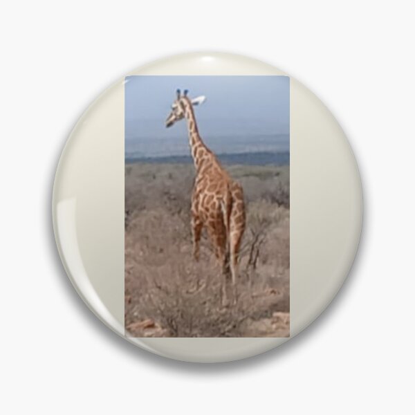 Item preview, African Majesty: Giraffe in Natural Masai Mara Habitat designed and sold by annenambiro.