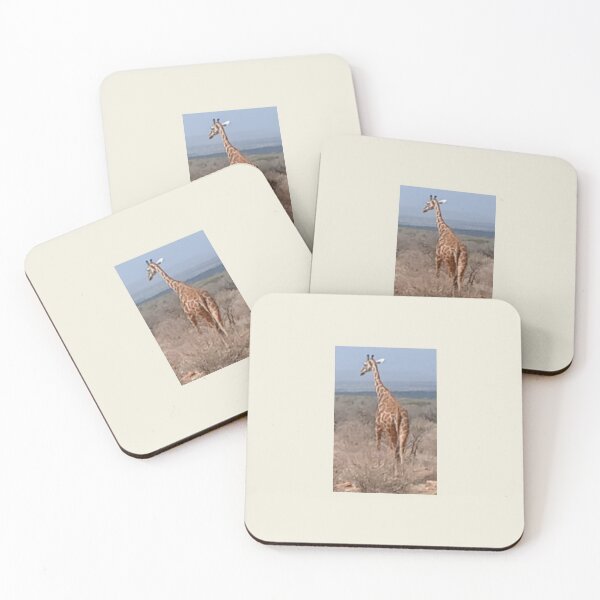 Item preview, African Majesty: Giraffe in Natural Masai Mara Habitat designed and sold by annenambiro.