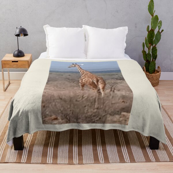 Item preview, African Majesty: Giraffe in Natural Masai Mara Habitat designed and sold by annenambiro.
