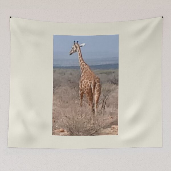 Item preview, African Majesty: Giraffe in Natural Masai Mara Habitat designed and sold by annenambiro.