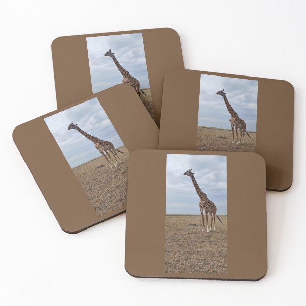 Item preview, Grace of the Savannah – Giraffe in the Masai Mara designed and sold by annenambiro.