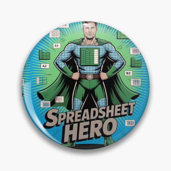 Item preview, Spreadsheet superhero  designed and sold by Agu210.