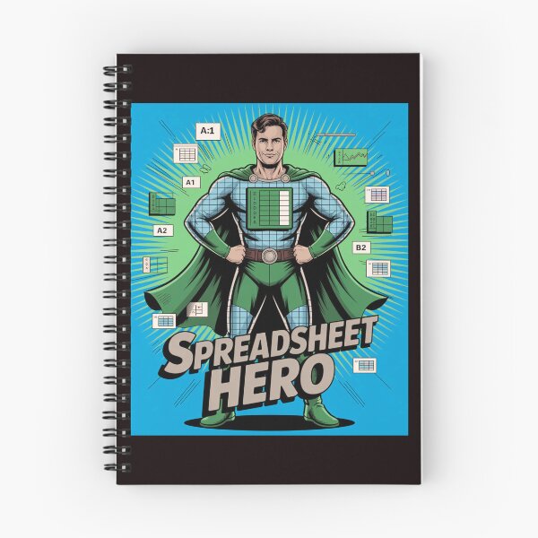 Item preview, Spreadsheet superhero  designed and sold by Agu210.