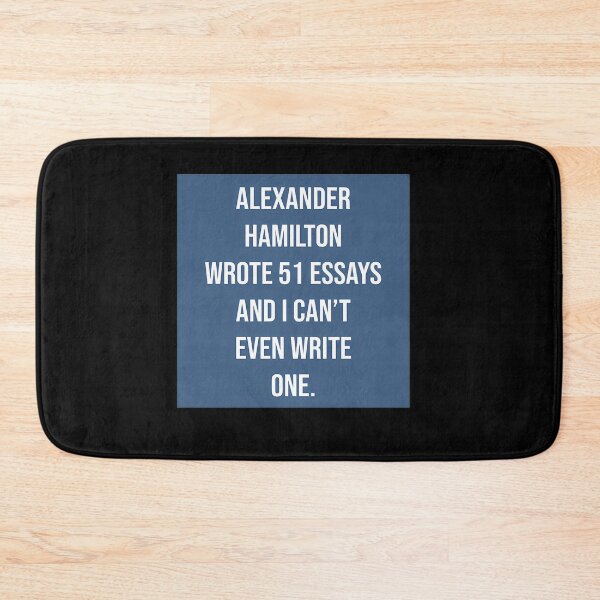 Item preview, Alexander Wrote 51 Essays And I Cant Even Write One In Blue designed and sold by MD. RAMJAN ALI.