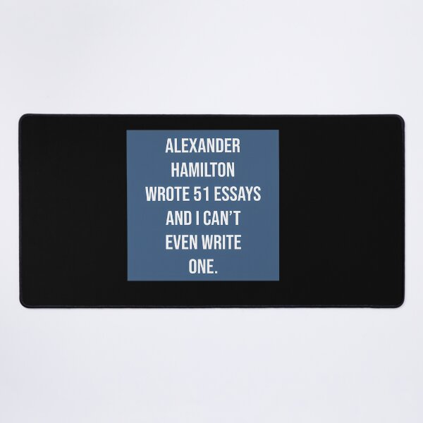 Item preview, Alexander Wrote 51 Essays And I Cant Even Write One In Blue designed and sold by MD. RAMJAN ALI.