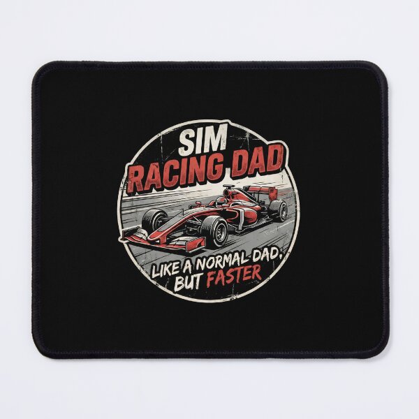 Item preview, Sim Racing Dad Like A Normal Dad But Faster Formula Car designed and sold by Fenay Designs.