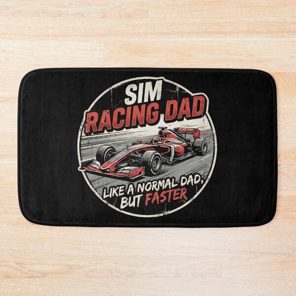 Item preview, Sim Racing Dad Like A Normal Dad But Faster Formula Car designed and sold by Fenay Designs.