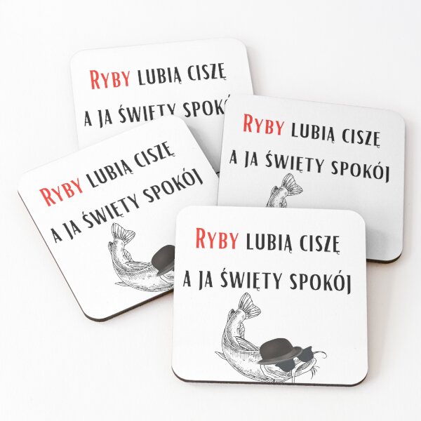 Item preview, Ryby lubią cisze a ja święty spokój designed and sold by FischingVibes.
