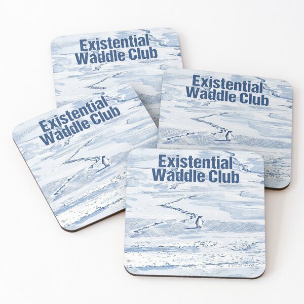 Item preview, The Nihilist Penguin Existential Waddle Club designed and sold by Flying Doggo.