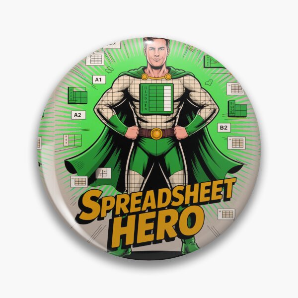Item preview, Spreadsheet superhero  designed and sold by Agu210.