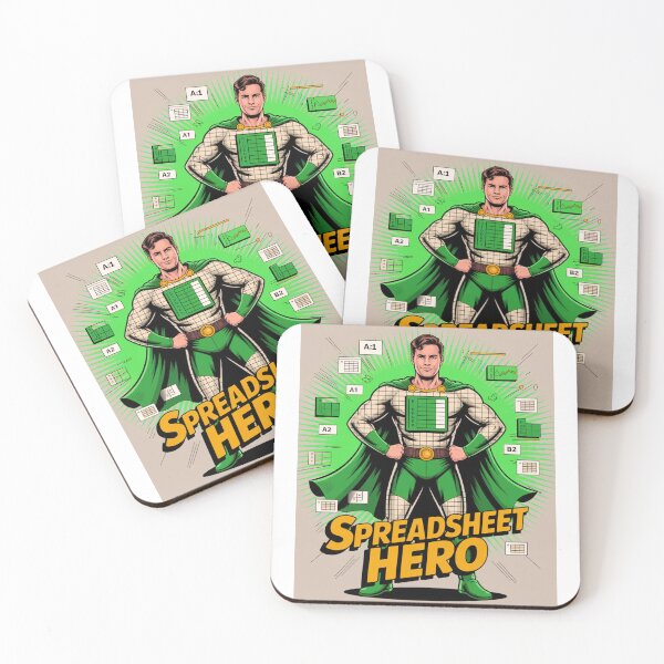 Item preview, Spreadsheet superhero  designed and sold by Agu210.