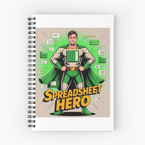 Item preview, Spreadsheet superhero  designed and sold by Agu210.