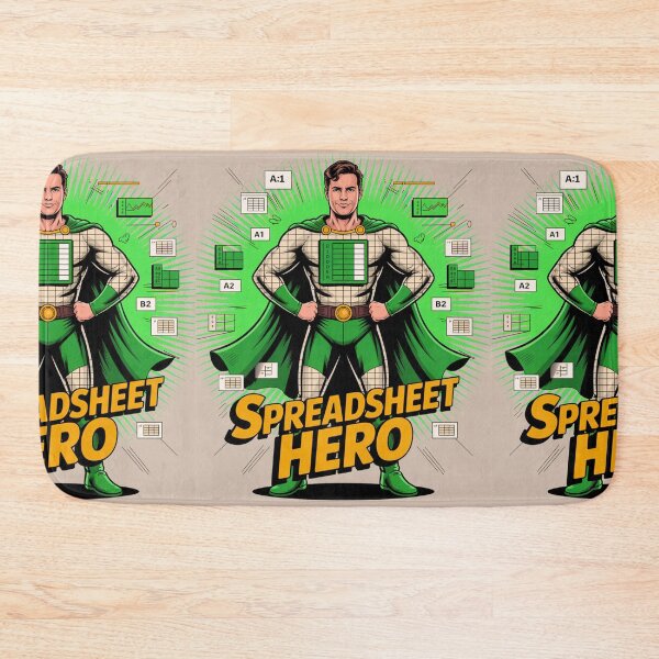 Item preview, Spreadsheet superhero  designed and sold by Agu210.