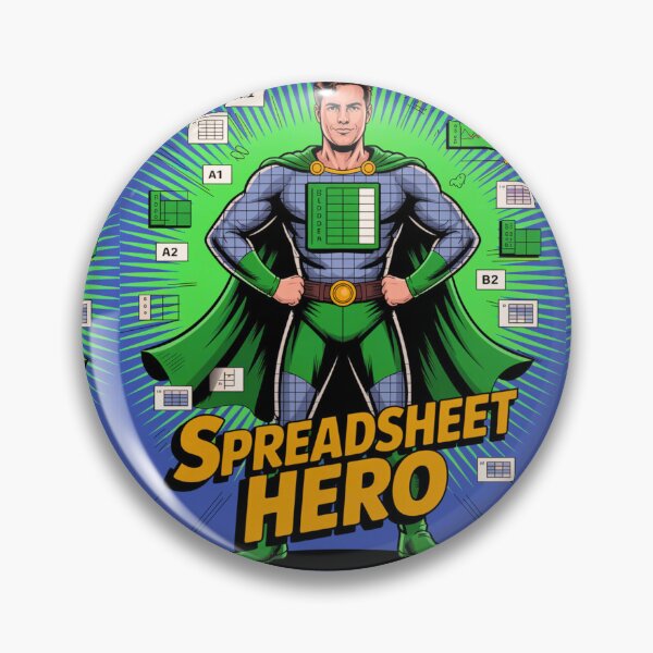 Item preview, Spreadsheet superhero  designed and sold by Agu210.