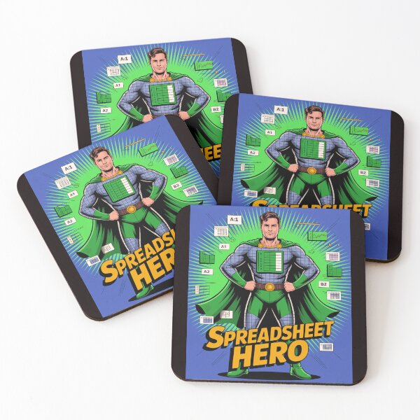 Item preview, Spreadsheet superhero  designed and sold by Agu210.