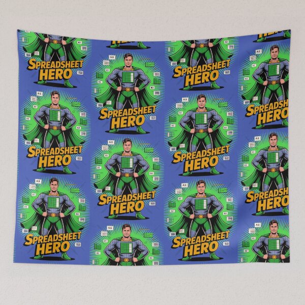 Item preview, Spreadsheet superhero  designed and sold by Agu210.