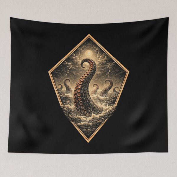 Item preview, Vintage Kraken Tentacles designed and sold by Planetporridge.