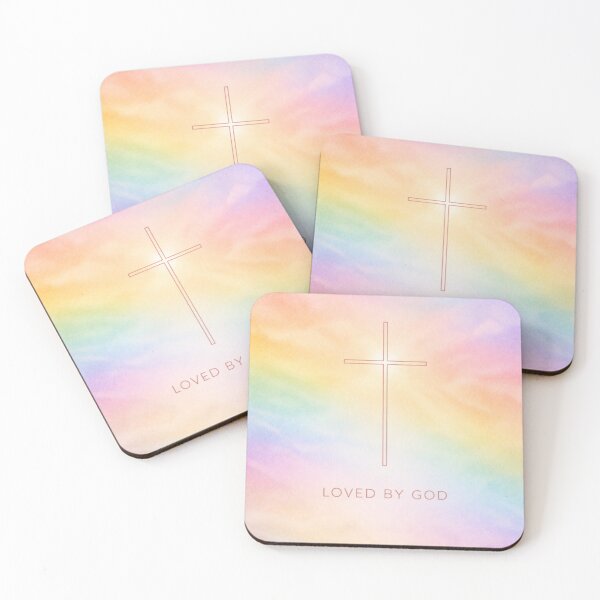 Item preview, Loved by God – Rainbow Faith Art designed and sold by mariannrina.