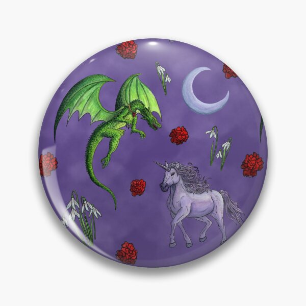 Item preview, Dragon and Unicorn Spirit Animals designed and sold by Victoria Thorpe.