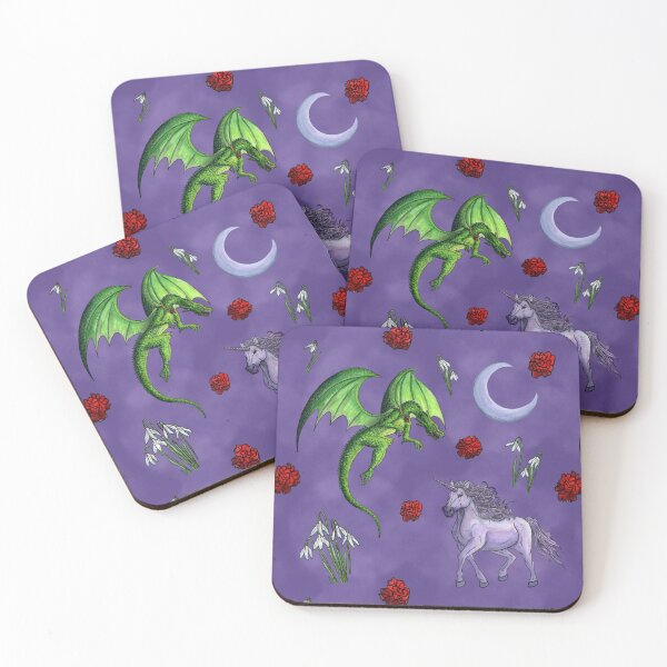 Item preview, Dragon and Unicorn Spirit Animals designed and sold by Victoria Thorpe.