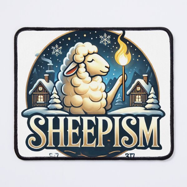 Item preview, Sheepism: Torch of the North (Mythic Winter Sheep) designed and sold by Thpoar.