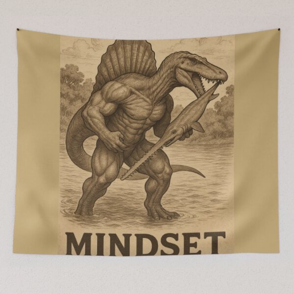 Item preview, Spinosaurus mindset  designed and sold by SwoleSaurus.