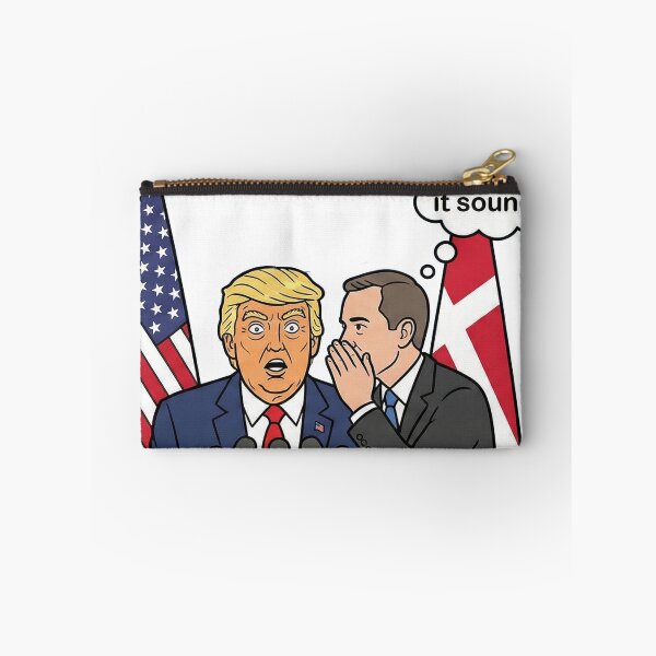 Item preview, “It’s Not Green As It Sounds” – Greenland Debate Cartoon designed and sold by Tamer ⭐⭐⭐⭐⭐.