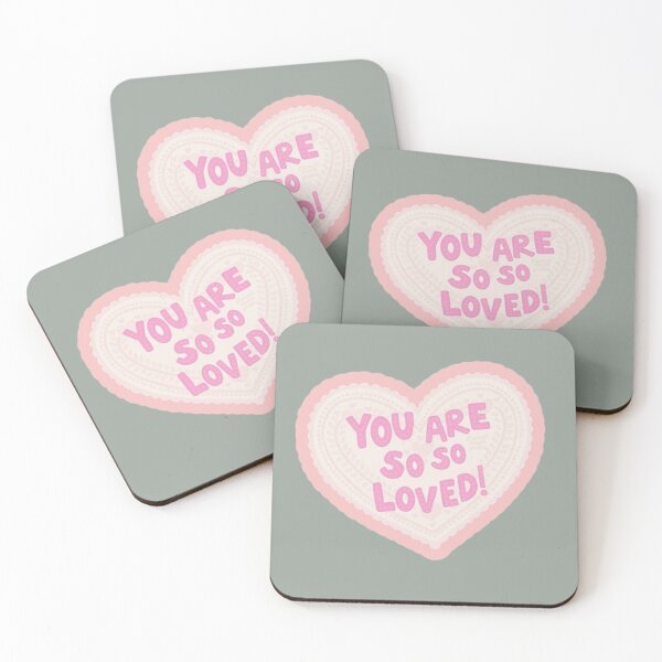 Item preview, You are loved. designed and sold by Judy Santhosh.