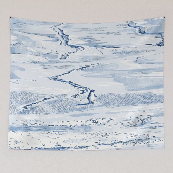 Item preview, The Nihilist Penguin Existential Mountains Walk designed and sold by Flying Doggo.