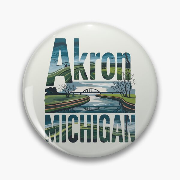 Item preview, Akron, Michigan, Akron MI, Akron Michigan designed and sold by MoMidoStore.