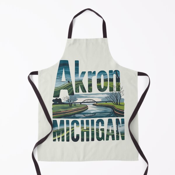 Item preview, Akron, Michigan, Akron MI, Akron Michigan designed and sold by MoMidoStore.