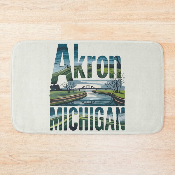 Item preview, Akron, Michigan, Akron MI, Akron Michigan designed and sold by MoMidoStore.